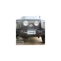 PARE-CHOCS AVANT AVEC BULLBAR SANS TROUS POUR FEUX NISSAN PATROL Y60
