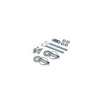 Attaches capot SPARCO Dakar acier 10 x 150