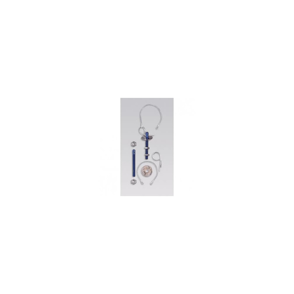 Attache capot aluminium avec goupille OMP - la paire Attache capot aluminium avec goupille OMP - la paire