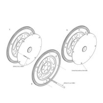 PMC MOTORSPORT KIT ADAPTATEUR GM CHEVROLET V8 LS LS1 LS3 LS7- JAGUAR DIESEL ZF 8HP70 8 VITESSES