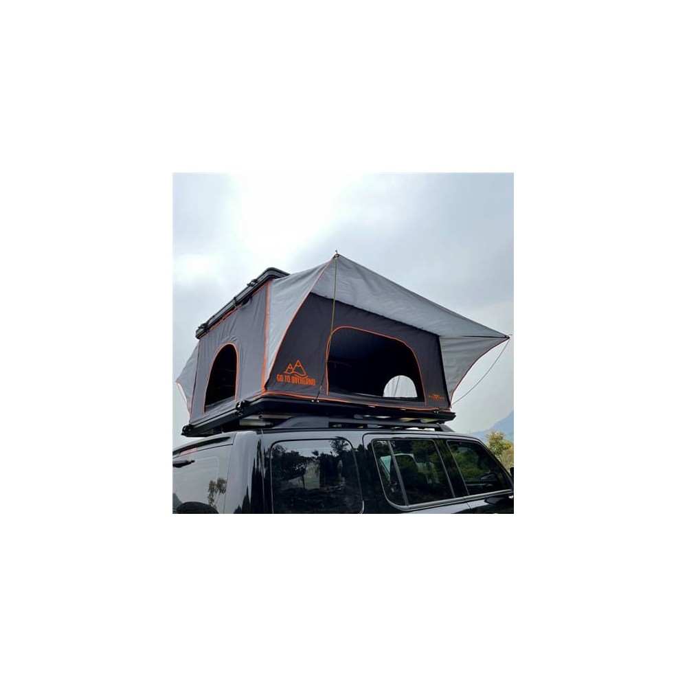 TENTE DE TOIT ALUMINIUM "BULLFACE" ERFOUD (NOIR) TENTE DE TOIT ALUMINIUM "BULLFACE" ERFOUD (NOIR)