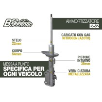 AMORTISSEUR B52 OFFROAD POUR SUZUKI NOUVEAU GRAND VITARA AVANT