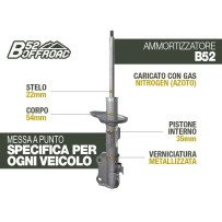 AMORTISSEUR B52 OFFROAD POUR SUZUKI NOUVEAU GRAND VITARA AVANT