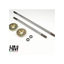 Kit d'arbres arrières full floating VOIES LARGES pour Suzuki Samurai et SJ (production sur commande)