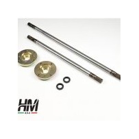 Kit d'arbres arrières full floating VOIES LARGES pour Suzuki Samurai et SJ (production sur commande)