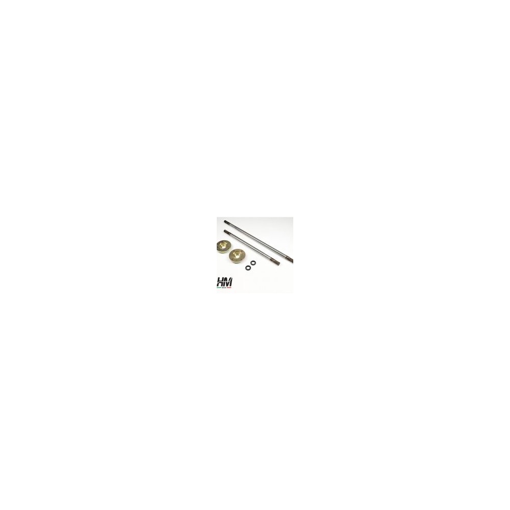 Kit d'arbres arrières full floating VOIES LARGES pour Suzuki Samurai et SJ (production sur commande)