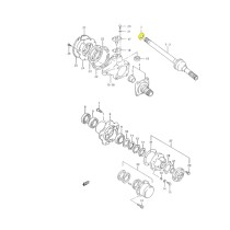 Joint d'arbre avant Suzuki Samurai et Sj