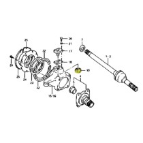 PAIRE DE ROULEMENTS KOYO POUR MONTANT DE MOYEU SUZUKI SAMURAI ET SJ