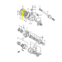 Feutre de pivot pour Suzuki Samurai et Sj