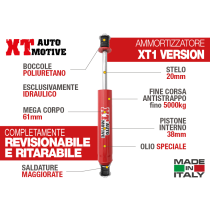 AMORTISSEUR AUTOMOBILE XT POUR NISSAN PATROL Y61 AVANT "EXTREME TRIAL KIT 10/12 cm