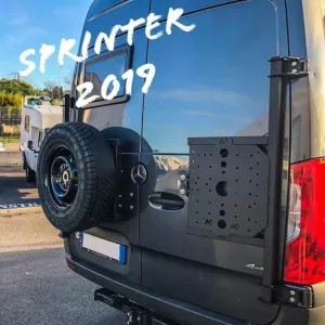 Porte roue et porte tout sur porte arrière