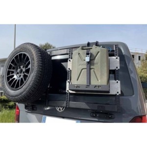 Porte roue et porte tout sur porte arrière