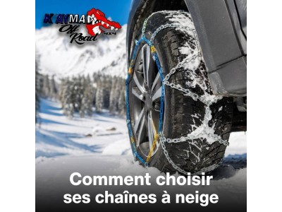 Comment choisir ses chaînes à neige : le guide complet