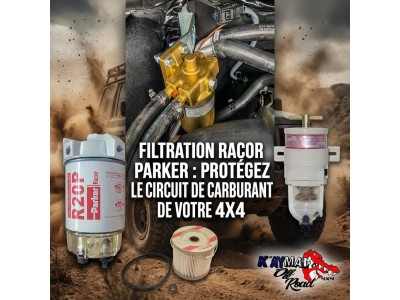 Racor Parker : pourquoi protéger le circuit de carburant de son 4x4  ?