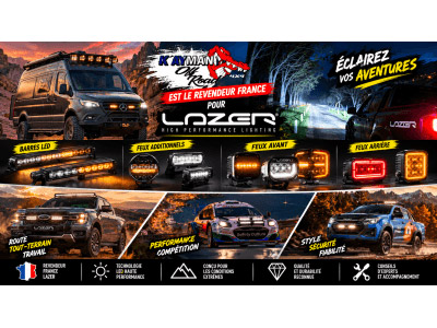 Lazer Lamps : guide des gammes d’éclairage LED pour 4x4, pick-up, véhicules professionnels et compétition WRC