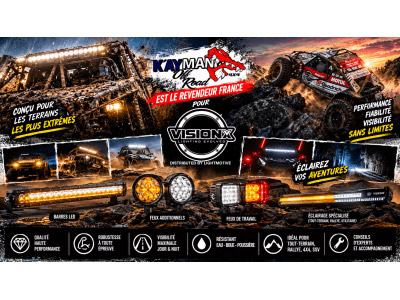 Vision X : éclairage LED Off-Road pour 4x4, pick-up et véhicules professionnels